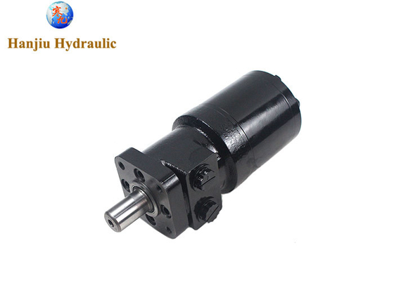 BMRS-375 নিম্ন গতির উচ্চ টর্ক হাইড্রোলিক মোটর 4 বোল্ট মাউন্ট 160 RPM সোজা কী শ্যাফ্ট