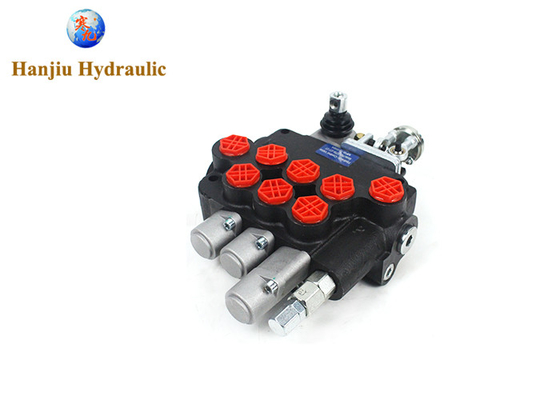 হাইড্রোলিক Monoblock ভালভ 3P80 এয়ার কন্ট্রোল টাইপ + ম্যানুয়াল কন্ট্রোল বিএসপিপি 1/2 পোর্ট সহ ফসল কাটার জন্য