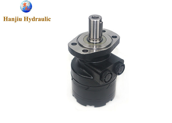 TG0335MS020 হাইড্রোটর্ক মোটর, ৪টি বোল্ট ফ্ল্যাঞ্জ, G1/2 পোর্ট সহ সোজা শ্যাফ্ট BMER-335