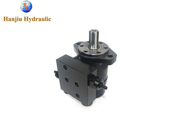 BMP-200-2-E-D-B হাইড্রোলিক মোটর ত্রাণ ভালভ সহ, SAE 6B শ্যাফ্ট, BSPP পোর্ট